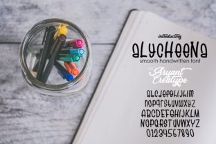 Alychenna Handwritten Font for Creative Crafts and Labels