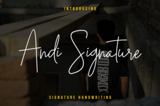 Andi: A Fresh Handwritten Typeface for Modern Web Design