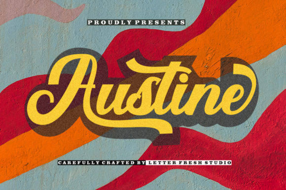 Austine: The Retro Handwritten Font for Bold Craft Designs