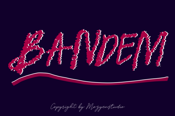 Bandem Typeface Review: Elevating Campaign Visuals With Bold Handwritten Style