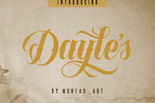 Dayles Handwritten Font Review: A Bold Script for Standout Branding