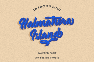 Halmahera Island Typeface: Elevating Brand Identity with Vintage Charm
