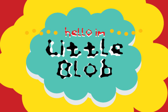 Little Blob: A Playful Handwritten Font for Whimsical Branding