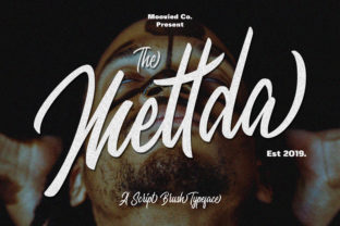 Mettda Scipt: A Bold Handwritten Typeface for Handmade Branding