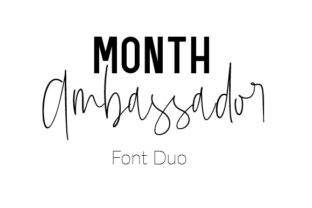 Mont Ambassador Duo: Elevate Your Brand With High-Fashion Typography
