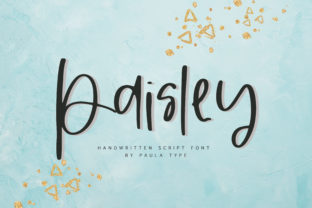 Paisley Typeface: Elevate Campaign Visuals with Organic Script Energy