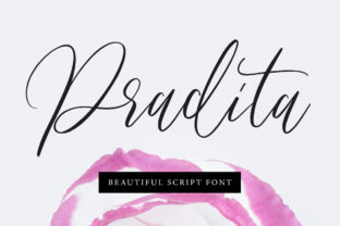 Pradita Handwritten Font: Elevate Your Craft Projects with Authentic Charm