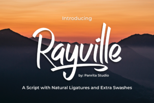 Rayville: A Modern Handwritten Font for Bold Brand Identity