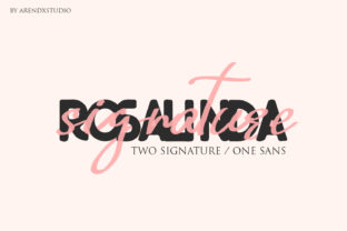 Rosalinda Trio: A Versatile Script Typeface for Modern Branding