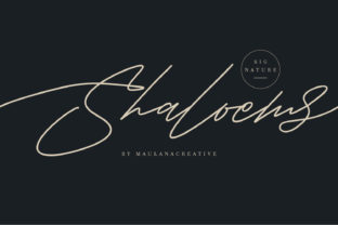 Shaloems: The Handwritten Typeface That Elevates Campaign Visuals