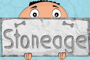 Stoneage Typeface Review: Playful Script for Campaign Visuals