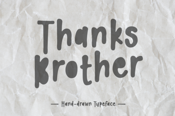 Thanks Brother: The Handwritten Font for Scroll-Stopping Social Content
