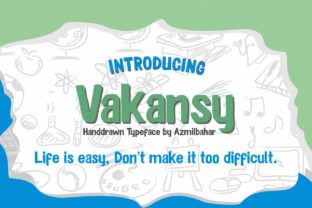 Vakansy: The Handwritten Typeface That Elevates Small Business Branding