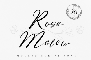 Why Rose Malow Is the Handwritten Typeface Your Editorial Design Needs
